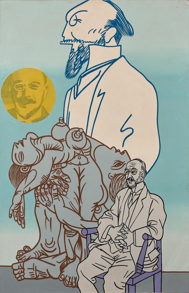 Erik Satie by Erro