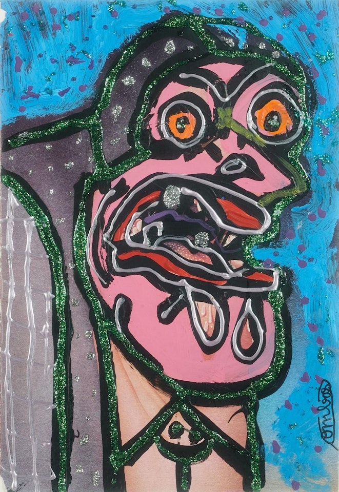 Grande gueule baveuse by Robert Combas