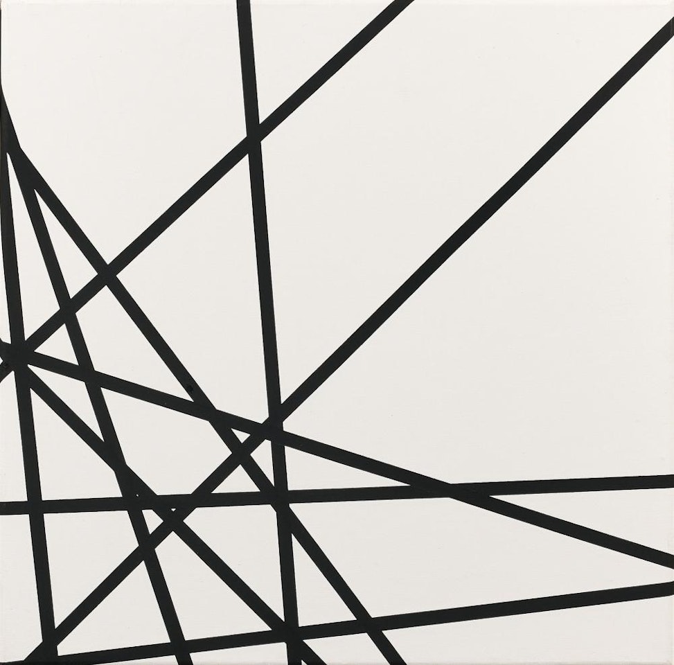 10 lignes au hasard by Francois Morellet
