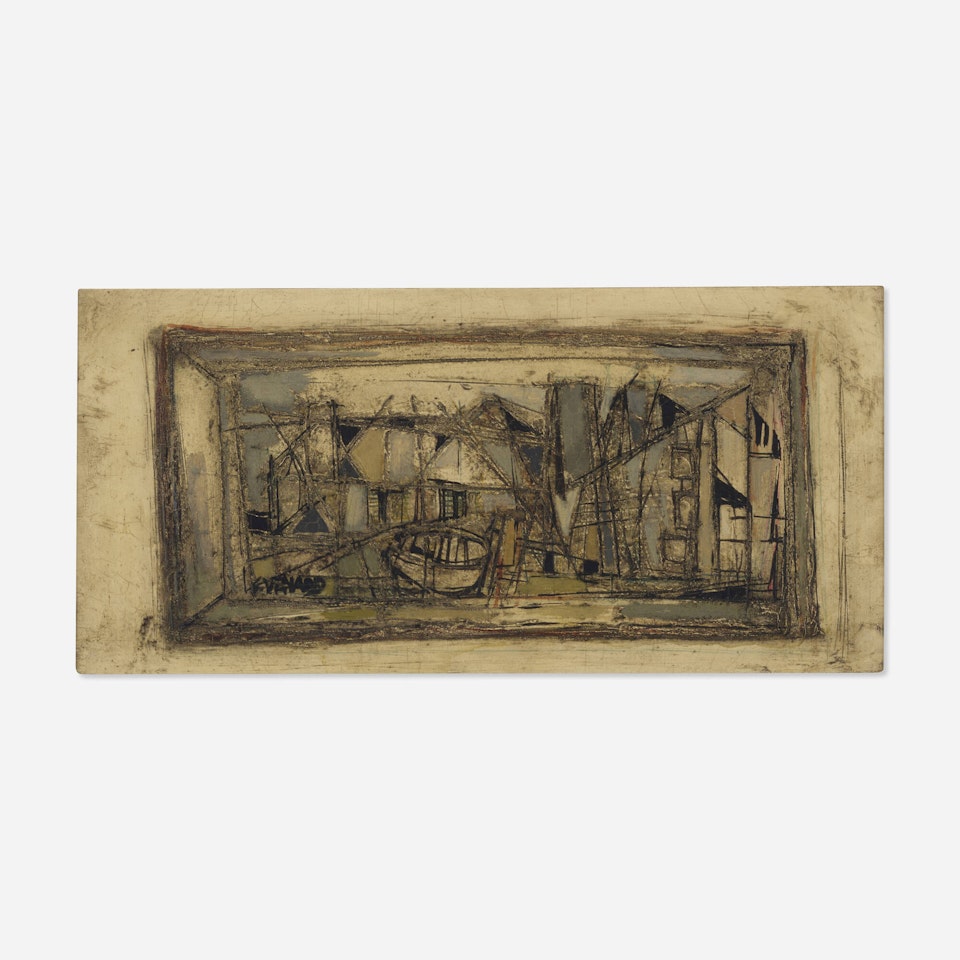 Brittany Village by Claude Venard