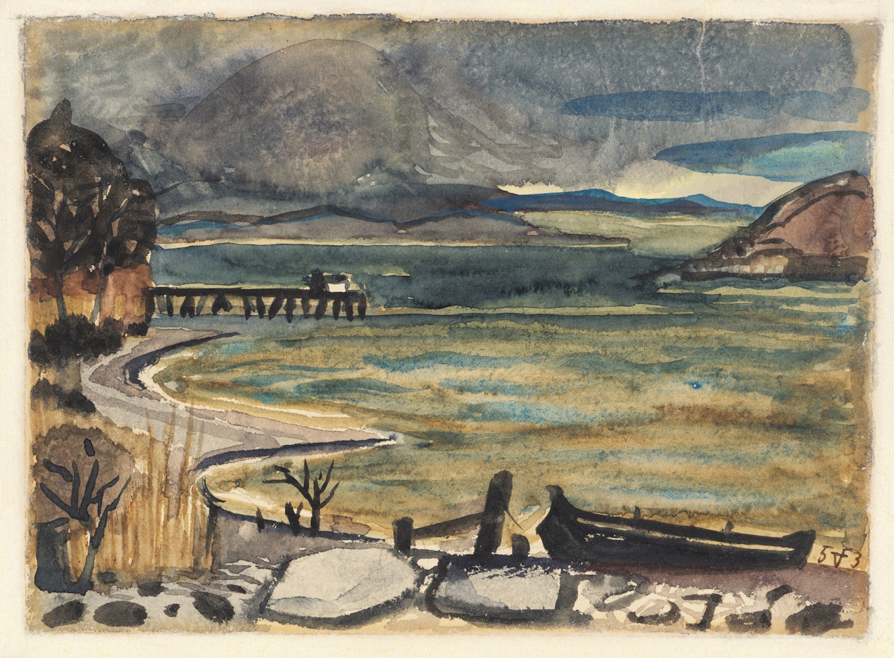 November am Bodensee by Otto Dix