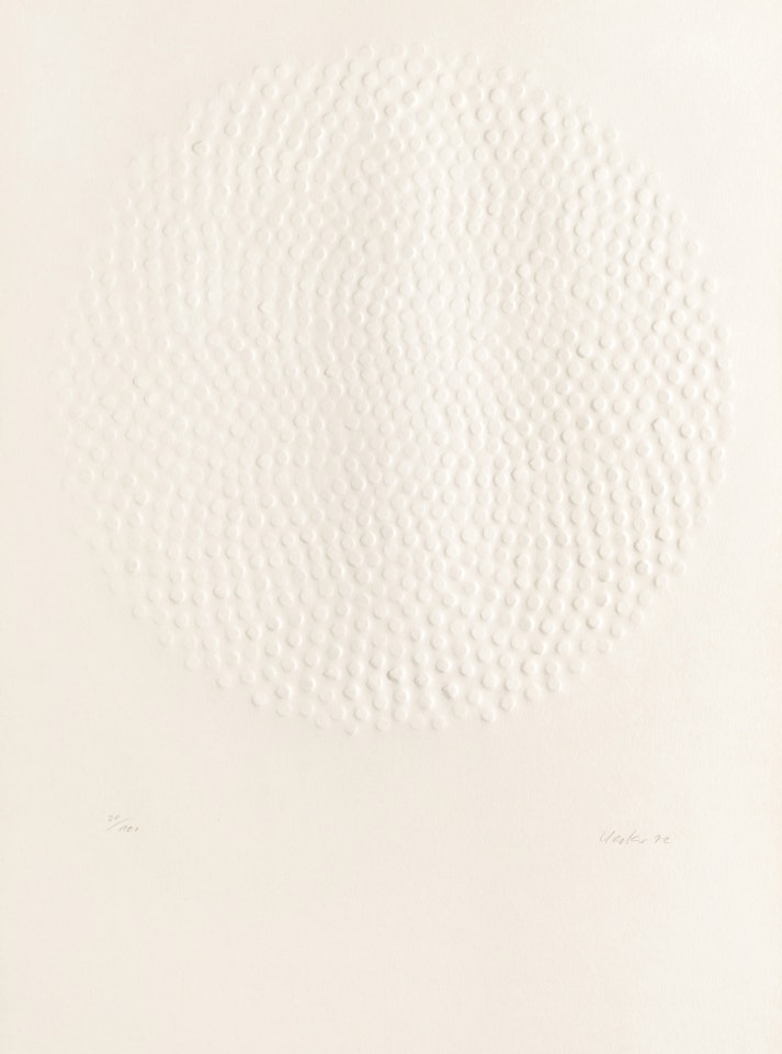 Ohne Titel by Günther Uecker