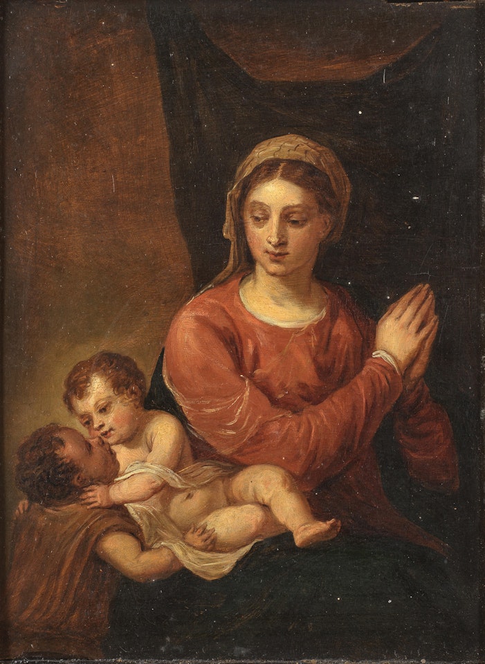 The Madonna and Child with the Infant Saint John the Baptist by David Teniers II