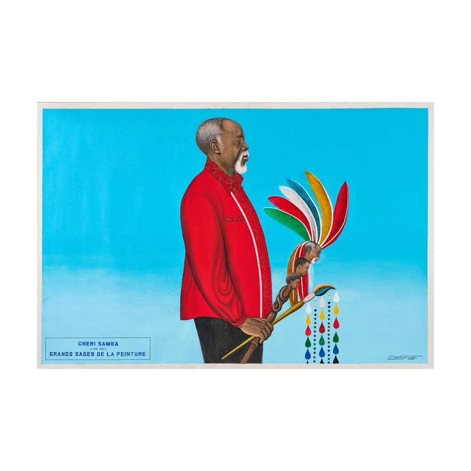 Grands sages de la peinture by Chéri Samba