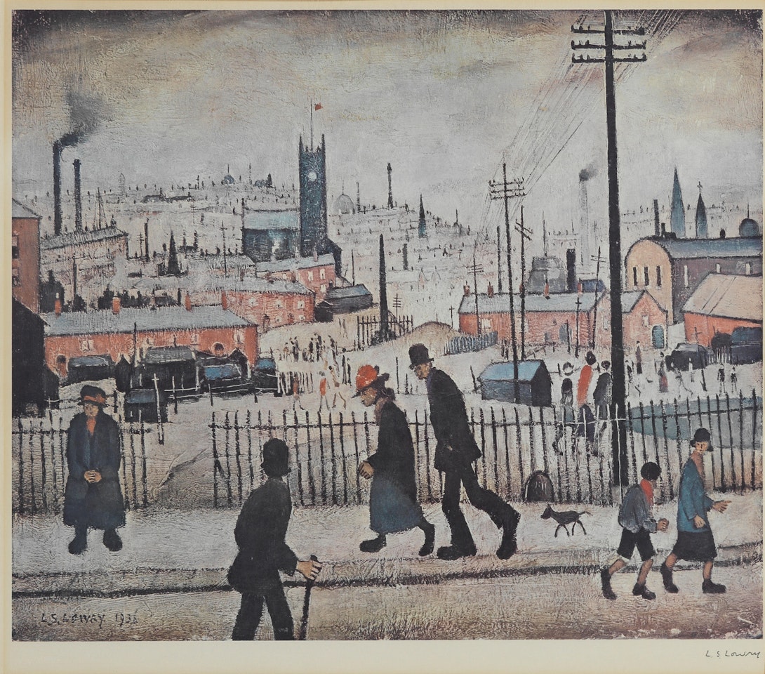 View of a Town by Laurence Stephen Lowry