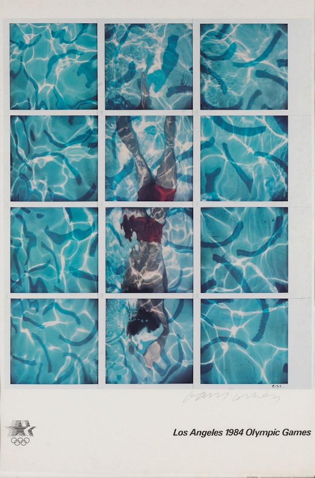 Los Angeles 1984 Olympic Games by David Hockney