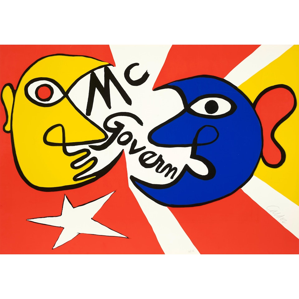 McGovern for McGovernment by Alexander Calder