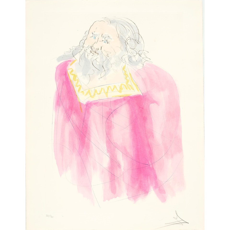 Jeremiah, from Our Historical Heritage by Salvador Dali