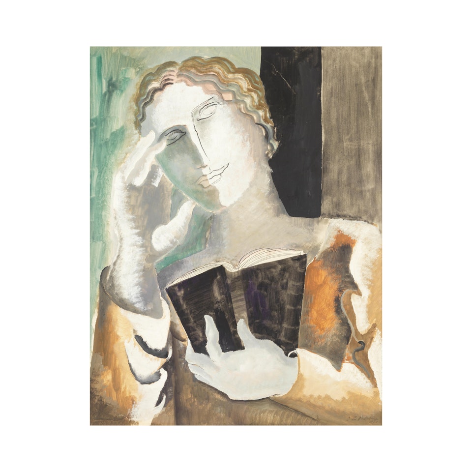 Femme à la lecture by Ossip Zadkine
