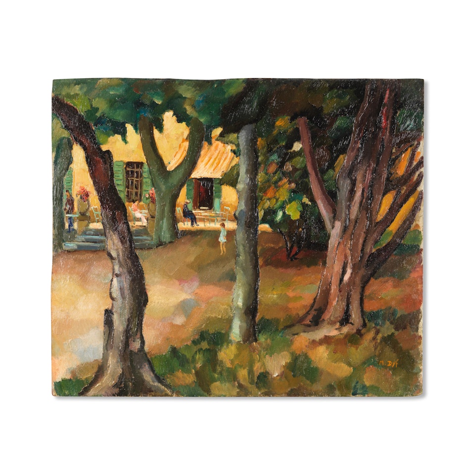 Arbres de Provence, région d'Arles by Marcel Dyf