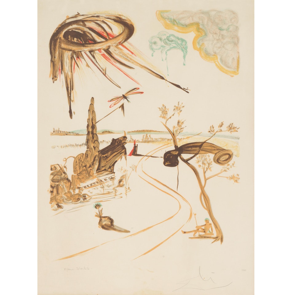 Studio of Dali by Salvador Dali
