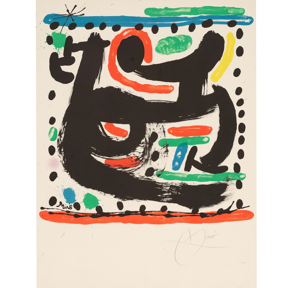 Atelier Mourlot à New York by Joan Miró