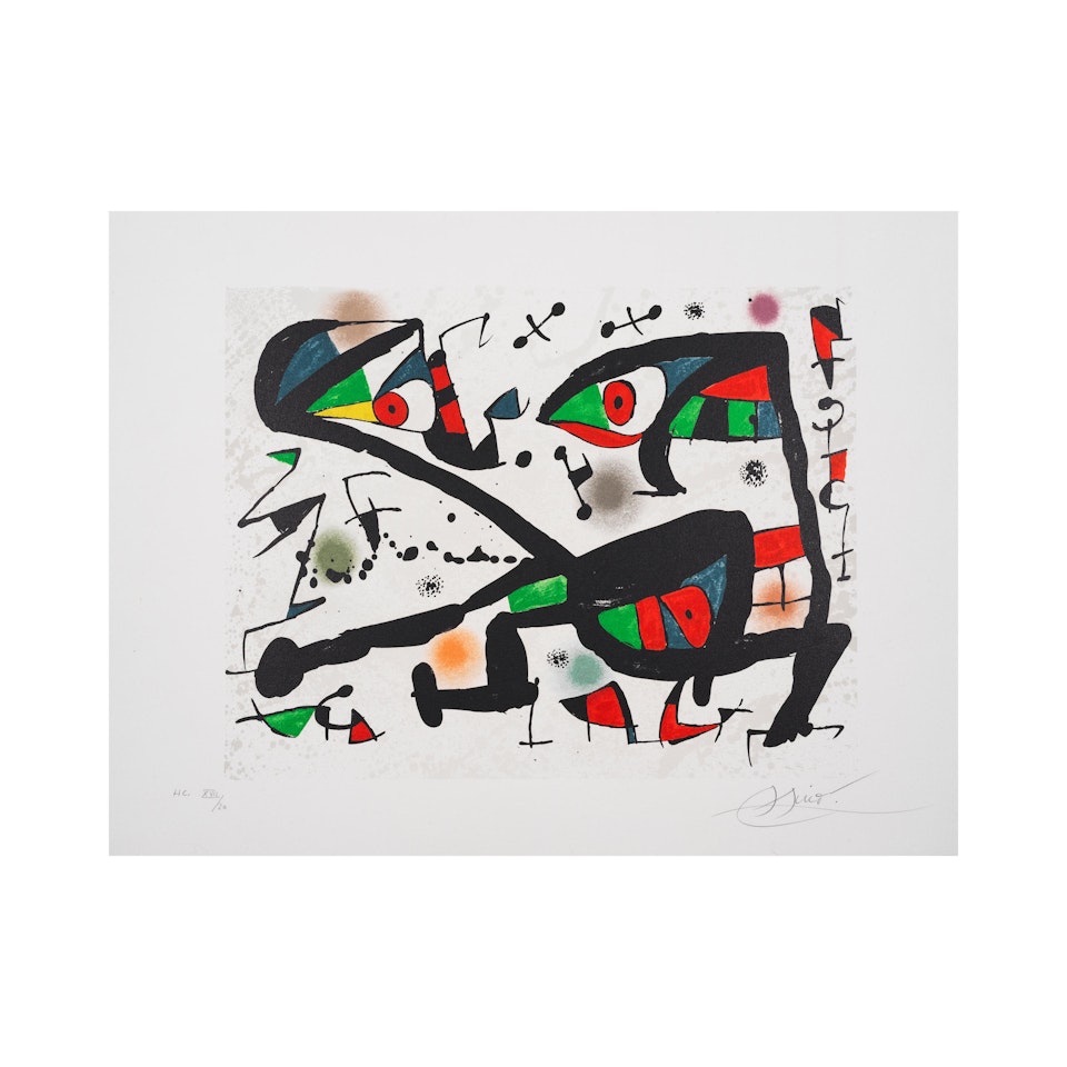 Fondation de la Fédération Internationale des Jeunesses Musicales Marcel Cuvelier by Joan Miró