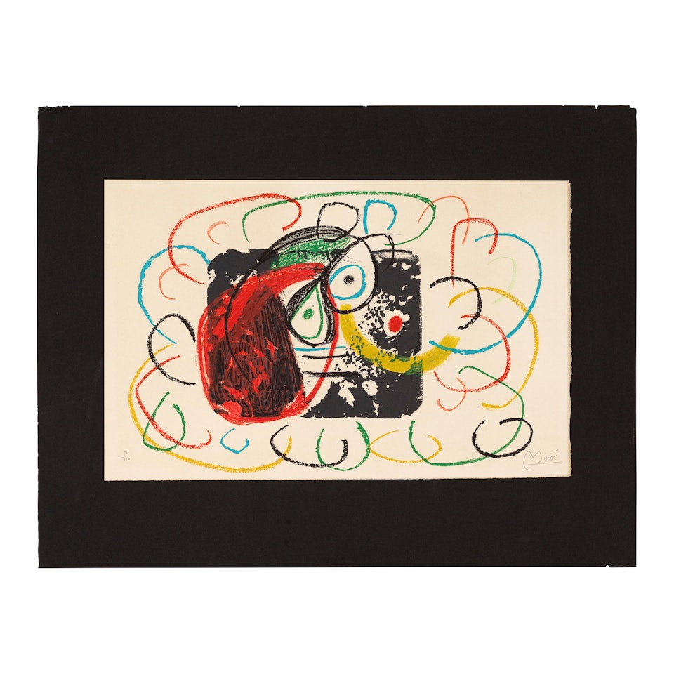 L'Enfance d'Ubu (pl. XXIV) by Joan Miró