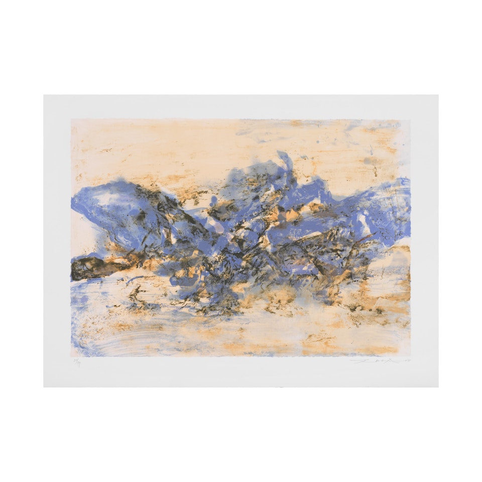 Sans titre by Zao Wou-Ki