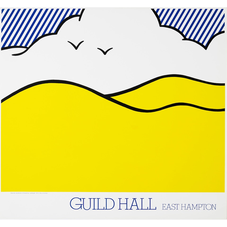 Guild Hall East Hampton by Roy Lichtenstein