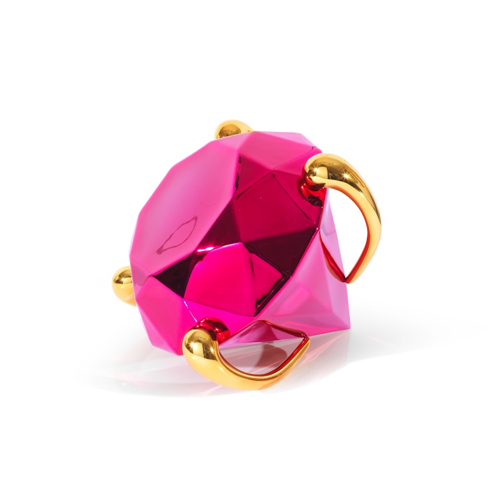 Diamant (rouge) by Jeff Koons
