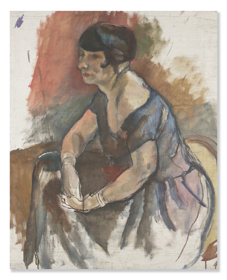 Madame André Salmon by Jules Pascin