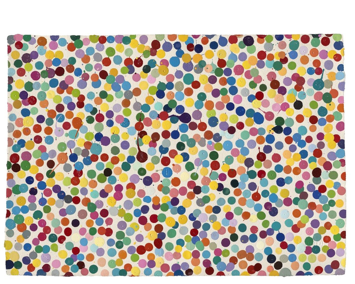 Currency: 5051. Born to Kill by Damien Hirst
