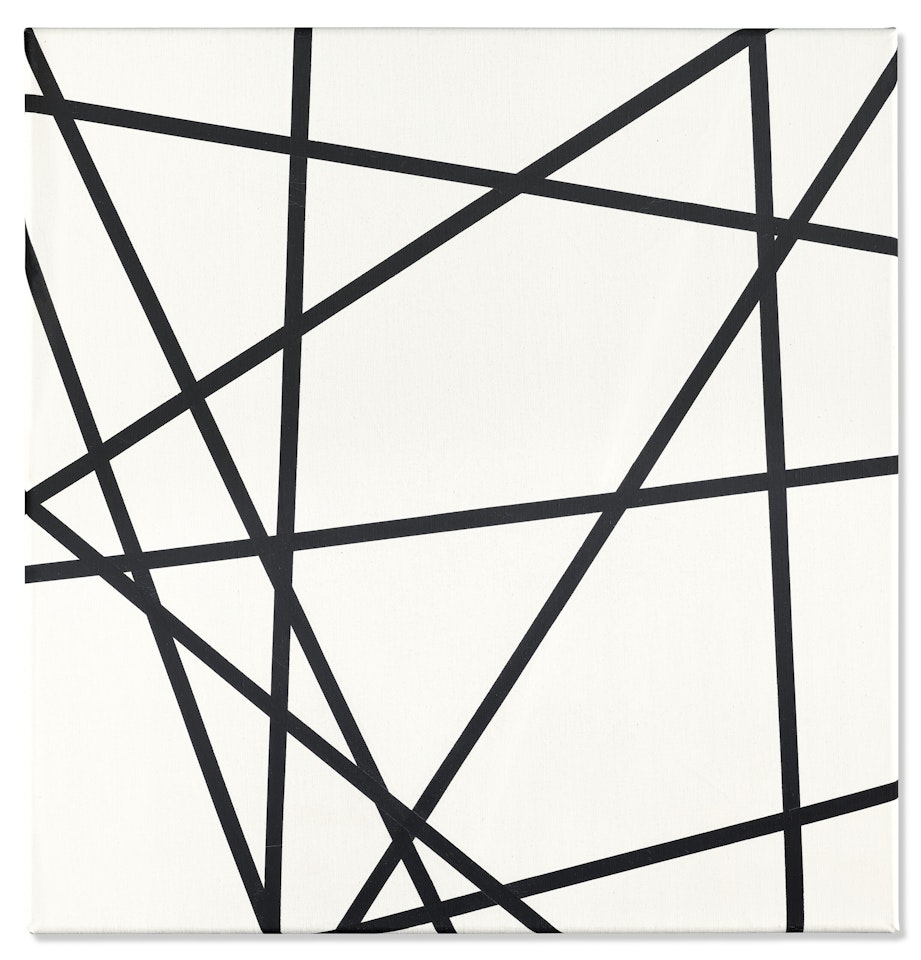 10 lignes au hasard by Francois Morellet