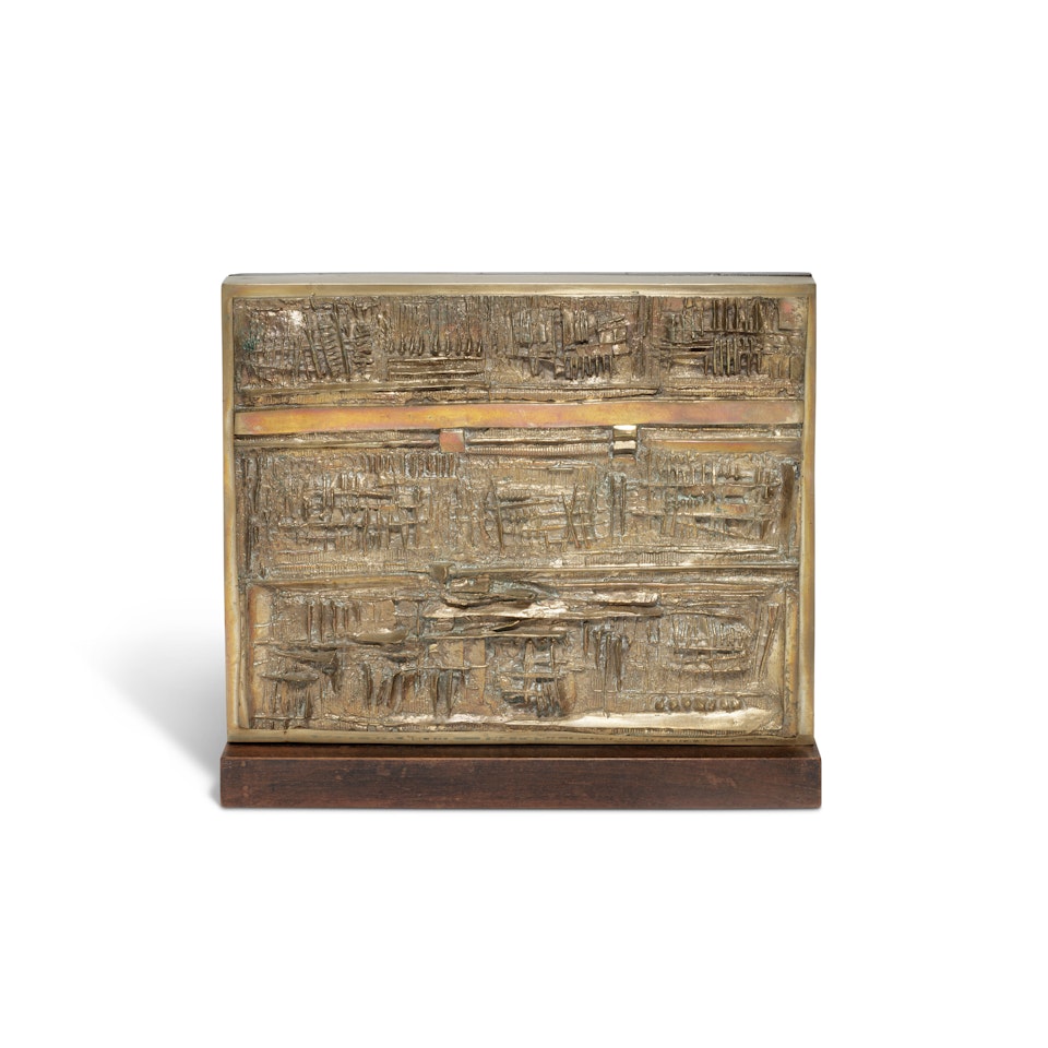 Tavola dei segni /1959, I by Arnaldo Pomodoro