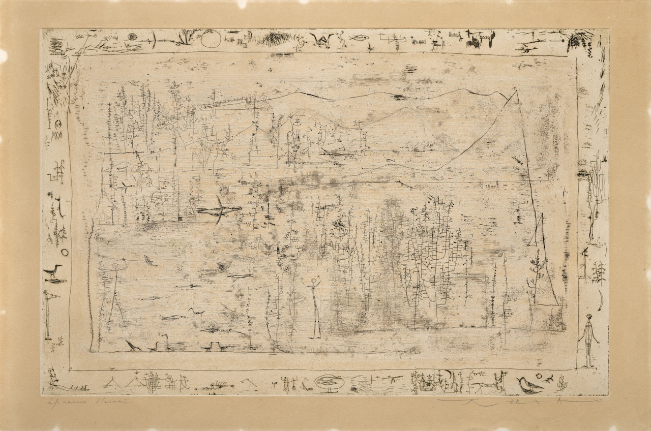 Flore et Faune by Zao Wou-Ki