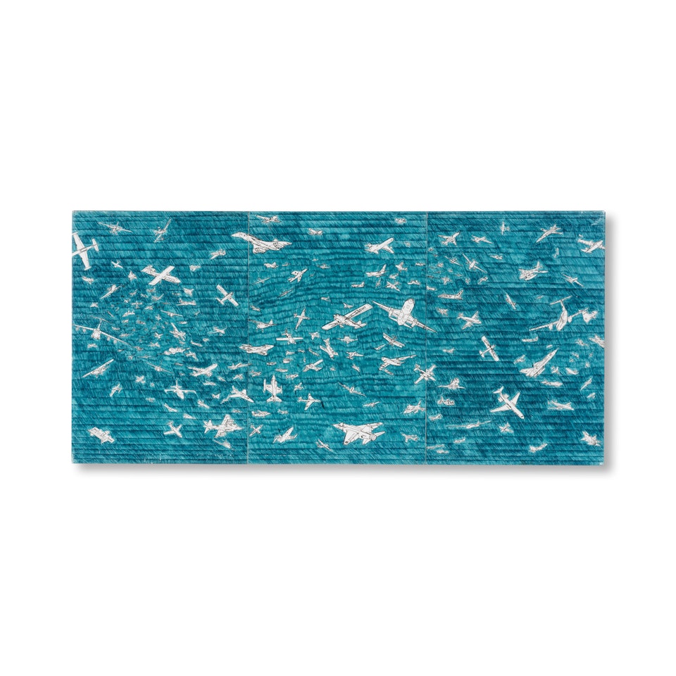 Aerei by Alighiero Boetti