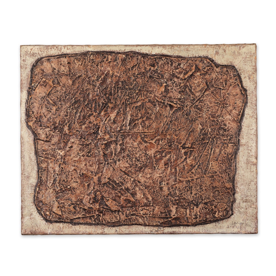 Pierre philosophique (d'accomodation au suspens) by Jean Dubuffet