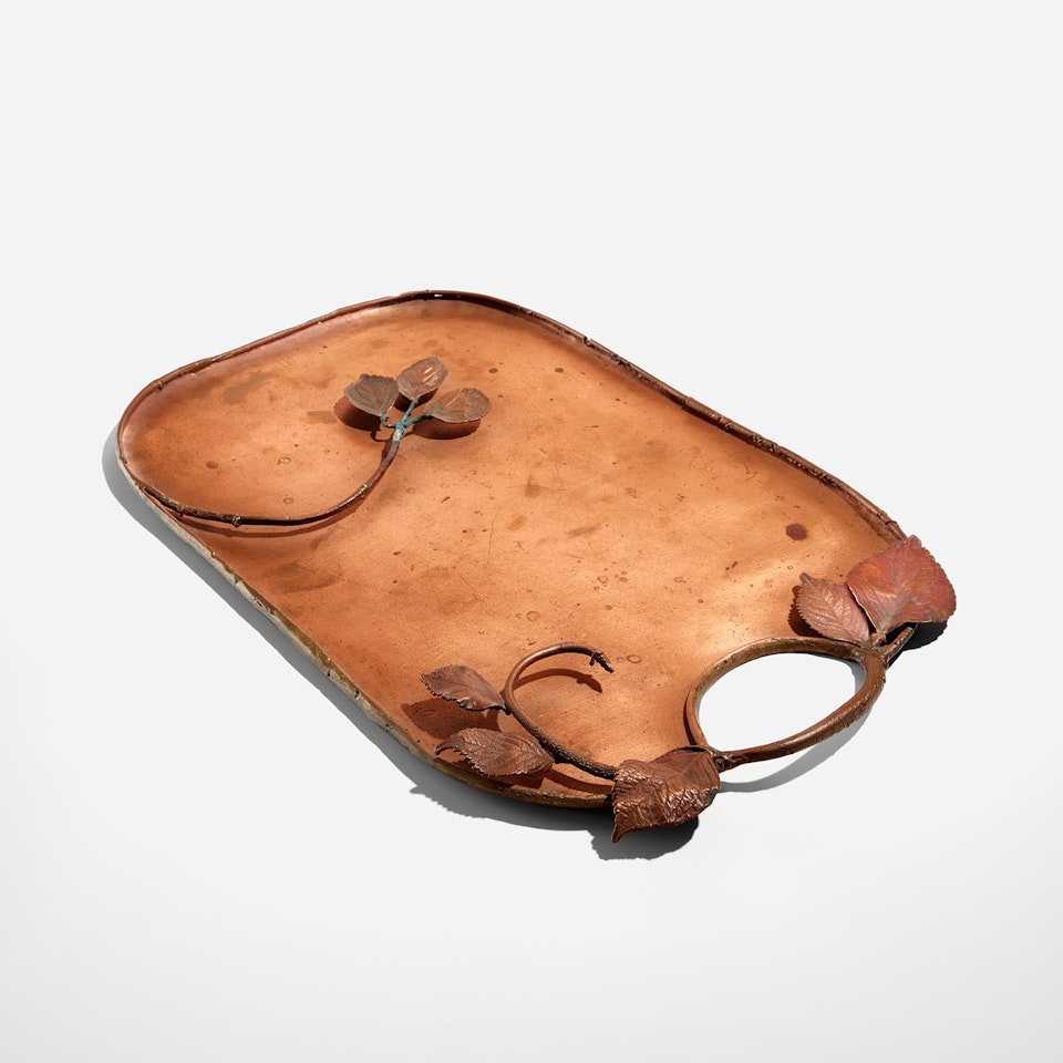 Unique tray by Claude Lalanne