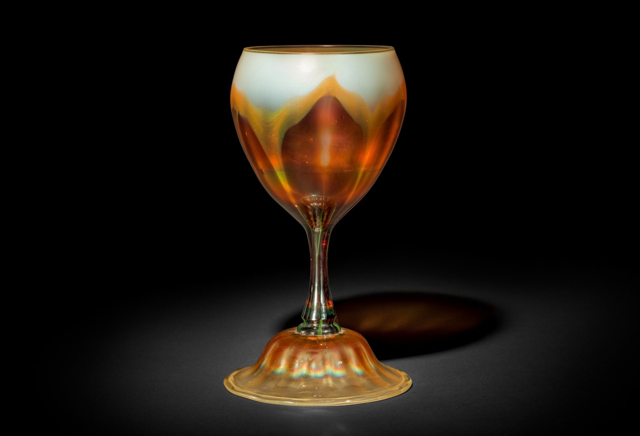Flower-Form Vase by Tiffany Studios