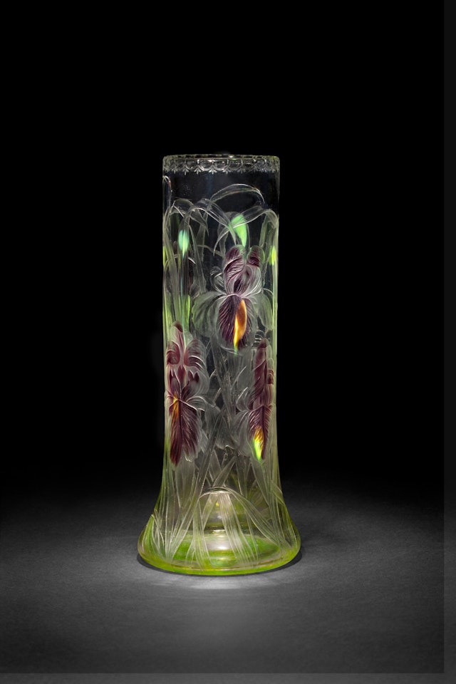 "Iris" Cameo Vase by Tiffany Studios