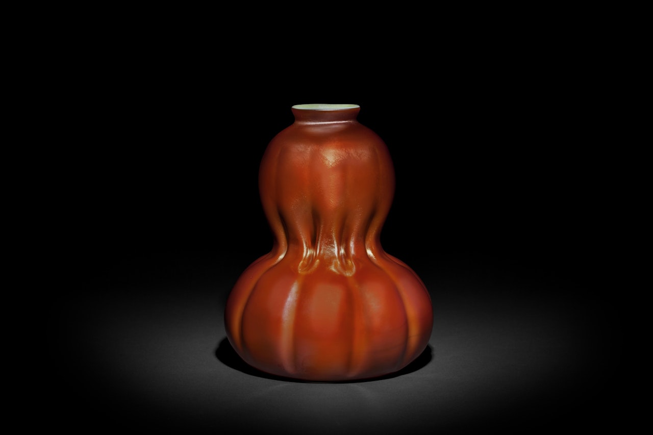 Brown Vase by Tiffany Studios