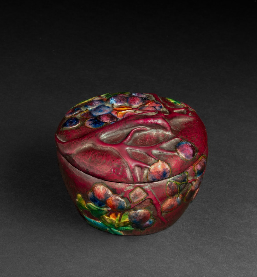 Covered "Cherry" Vase by Tiffany Studios
