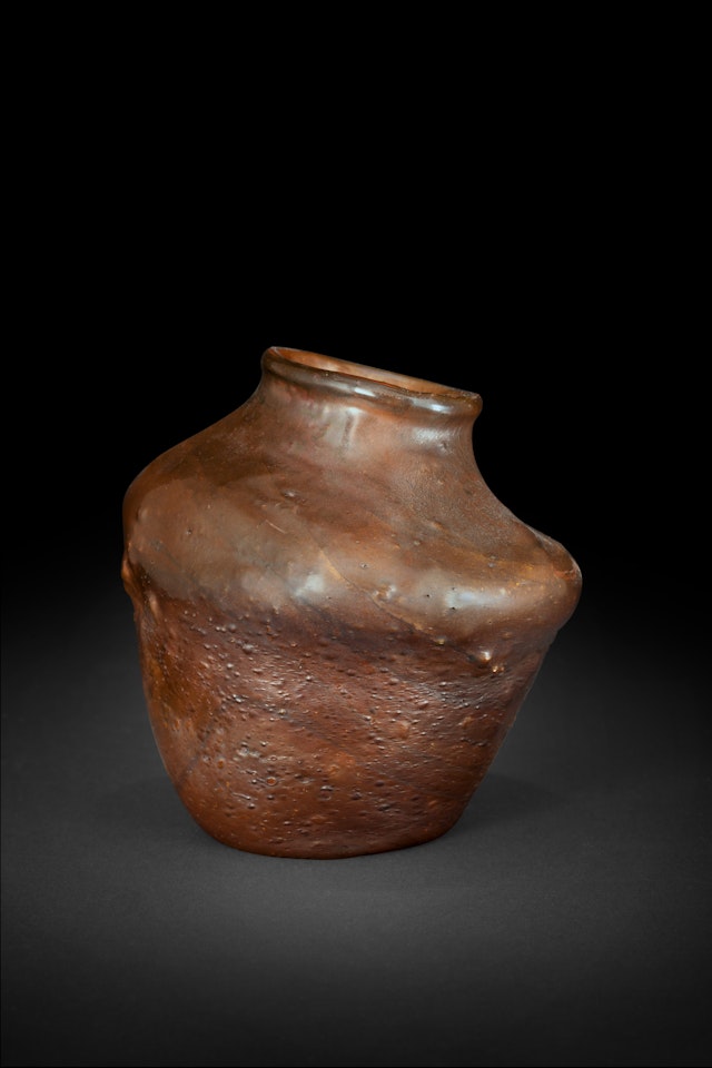 Brown Vase by Tiffany Studios