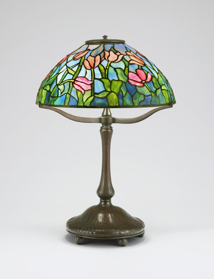 "Tulip" Table Lamp by Tiffany Studios
