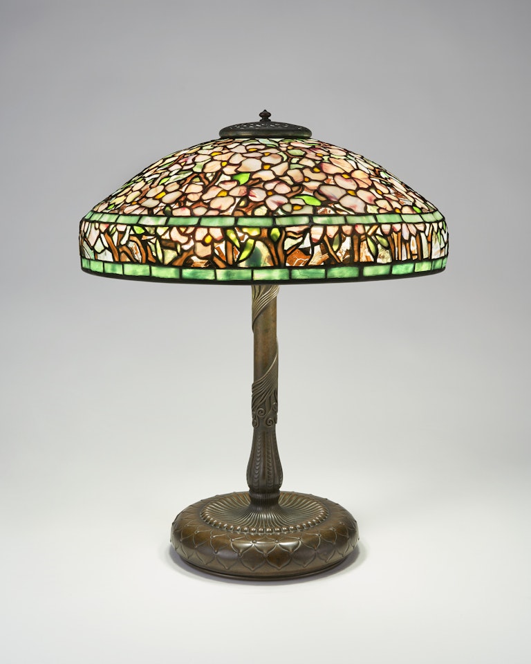 "Dogwood" Table Lamp by Tiffany Studios