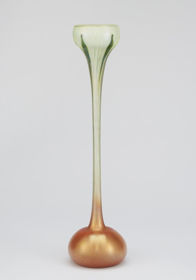 "Egyptian Onion" Flower Form Vase by Tiffany Studios
