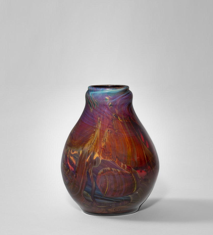 Reactive Paperweight Vase by Tiffany Studios
