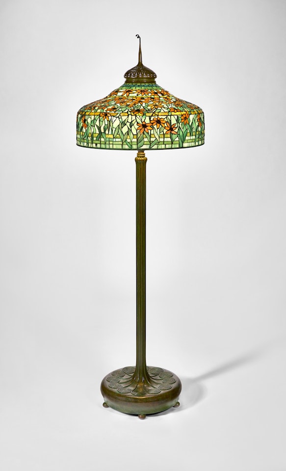 Rare "Black-Eyed Susan" Floor Lamp by Tiffany Studios