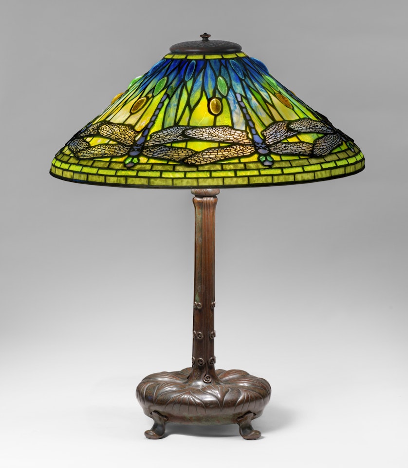 "Dragonfly" Table Lamp by Tiffany Studios