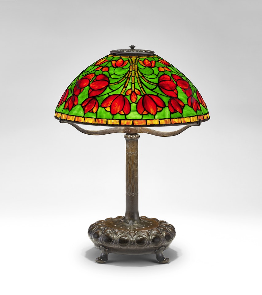 "Crocus" Table Lamp by Tiffany Studios