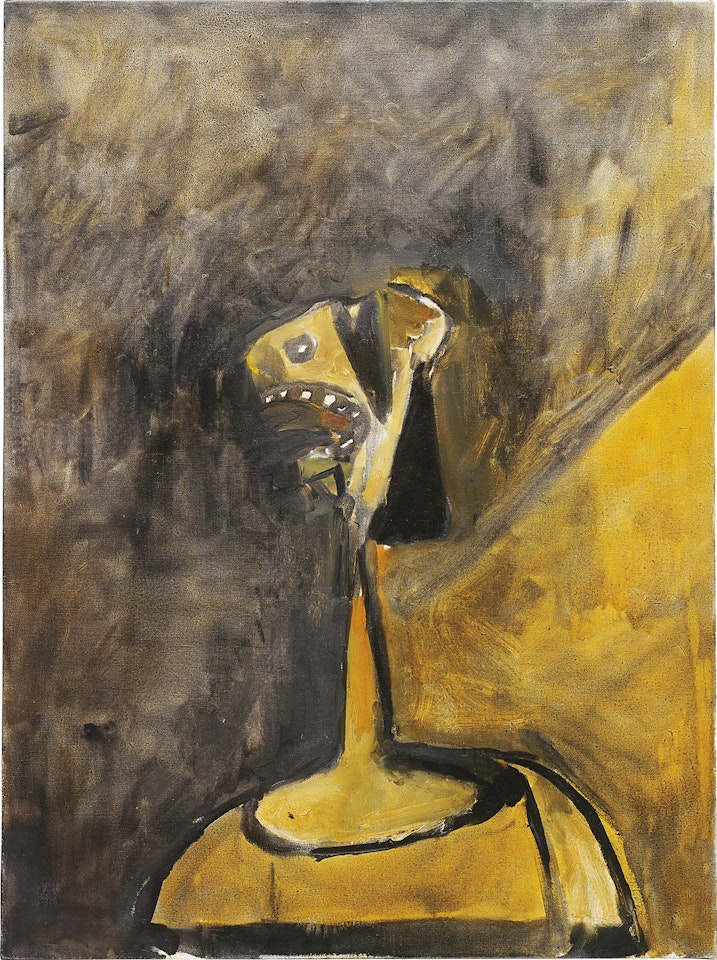 Gray Portrait (The End of Vietnam) by George Condo