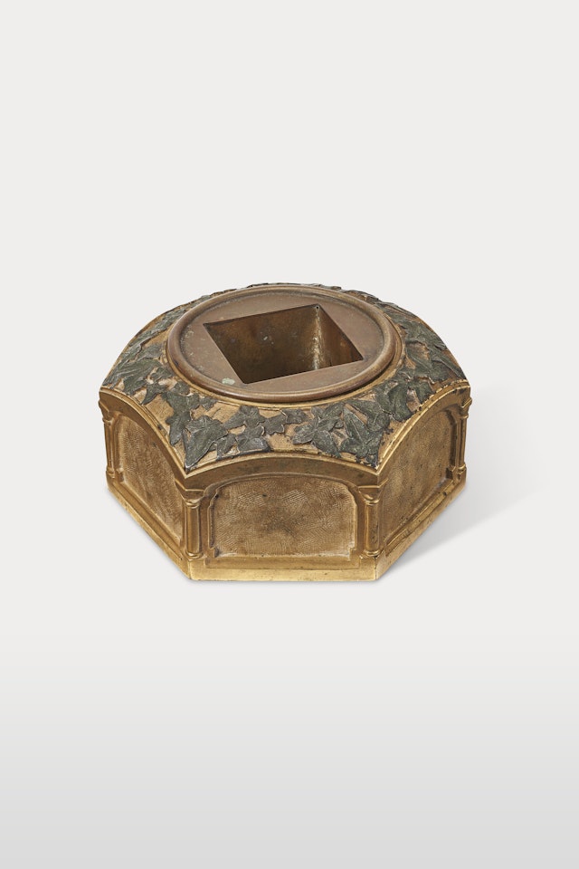 RARE INKWELL, CIRCA by Jean Dunand