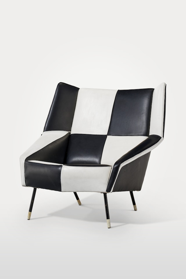 'MARIPOSA' LOUNGE CHAIR FROM THE VILLA GOLDSCHMIDT, BUENOS AIRES, ARGENTINA, CIRCA by Gio Ponti