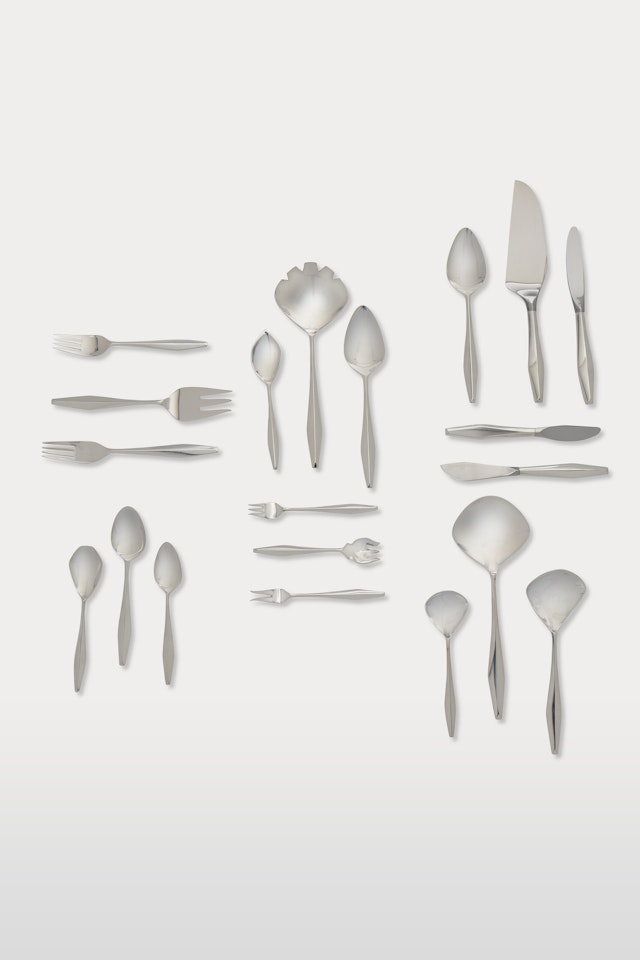 'DIAMOND' FLATWARE SERVICE, DESIGNED by Gio Ponti