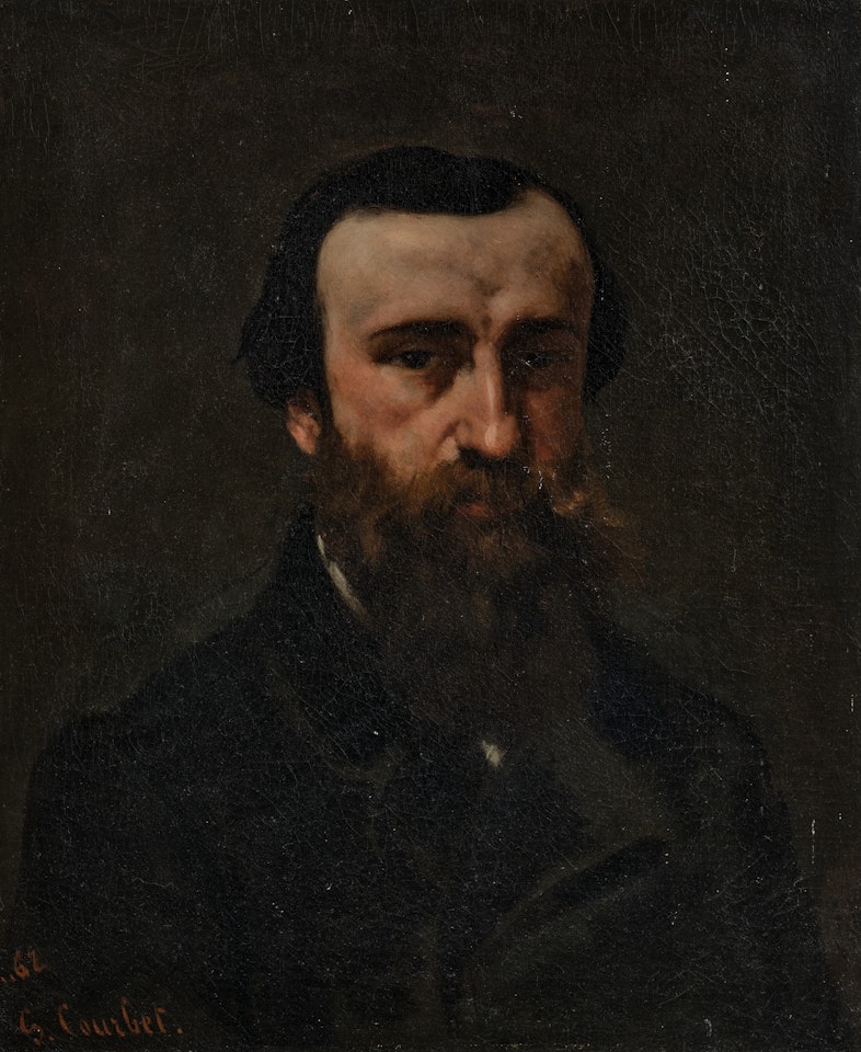Portrait of M. Nicolle by Gustave Courbet