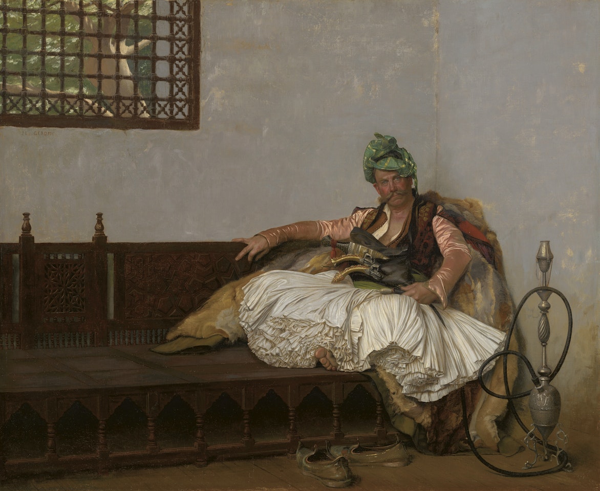 A Bashi-Bazouk Chieftan by Jean Léon Gérome