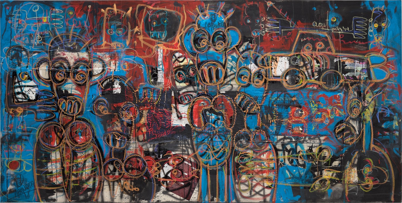 Untitled by Aboudia Abdoulaye Diarrassouba