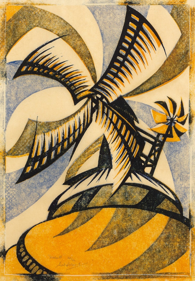 The Windmill (Coppel SA 27) by Sybil Andrews