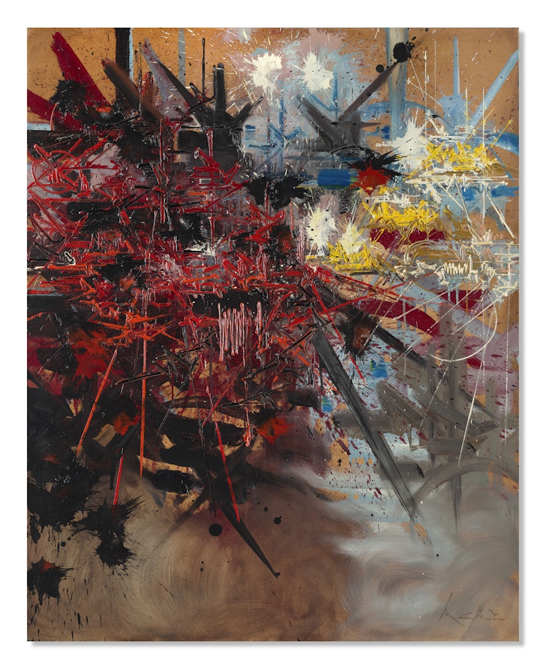 Sombre croyance by Georges Mathieu